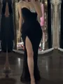 Graceful Sheath Sweetheart Sequin Floor-Length Sequins Prom Dress