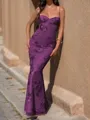 Exquisite Sheath Spaghetti Straps Appliques Lace Chapel Train Tulle Prom Dress