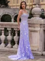 Noble Sheath Sweetheart Appliques Lace Sweep Train Tulle Corset Dress