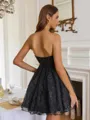 Charming Ball-Gown Sweetheart Appliques Lace Short/Mini Lace Corset Dress