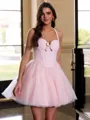 Unforgettable Ball-Gown Halter Bow Short/Mini Corset Dress