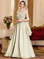 Stylish A-Line Chiffon Applique V-Neck Sleeveless Floor-Length Mother of the Bride Dress