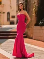 Hot Sheath Sweetheart Sweep Train Velvet Sequins Corset Prom Dress