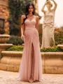 Glamourous Sheath Sweetheart Pleated Sweep Train Tulle Corset Prom Dress