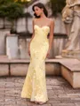 Fashion-forward Sheath Spaghetti Straps Appliques Lace Floor-Length Lace Corset Prom Dress
