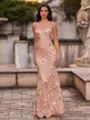 Fashion-forward Sheath Spaghetti Straps Appliques Lace Floor-Length Lace Corset Prom Dress